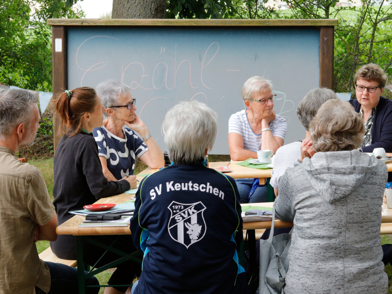 Erzählcafé am 20.6.2024 (Foto. Anne Baumann)