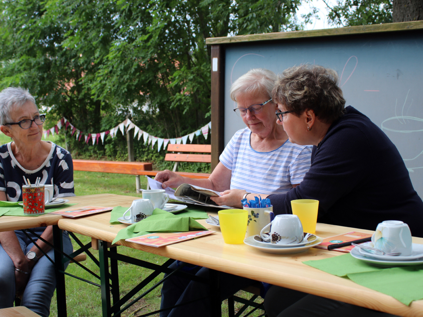 Erzählcafé am 20.6.2024 (Foto. Anne Baumann)