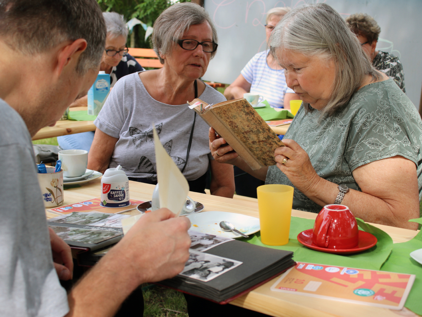 Erzählcafé am 20.6.2024 (Foto. Anne Baumann)