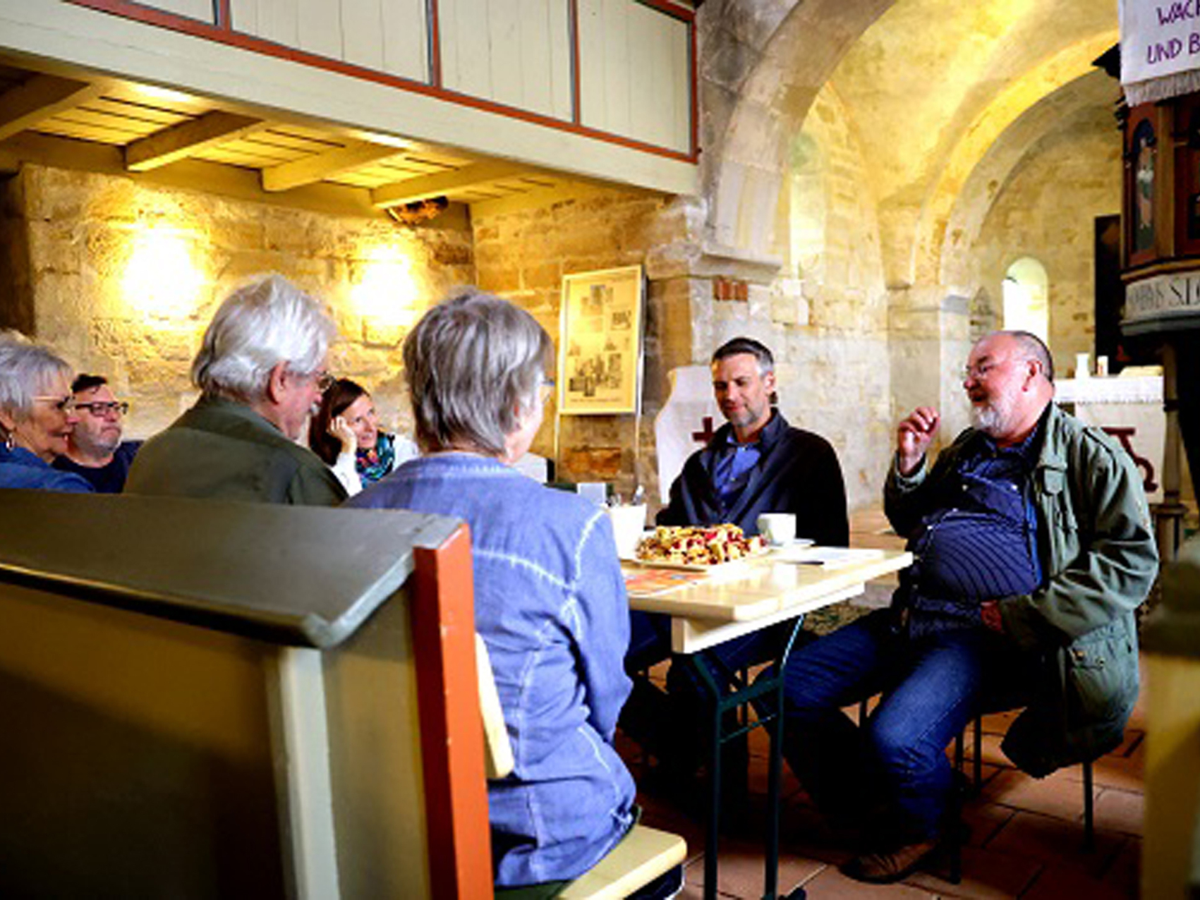 Erzählcafé am 3.5.2024 (Foto. Anne Baumann)