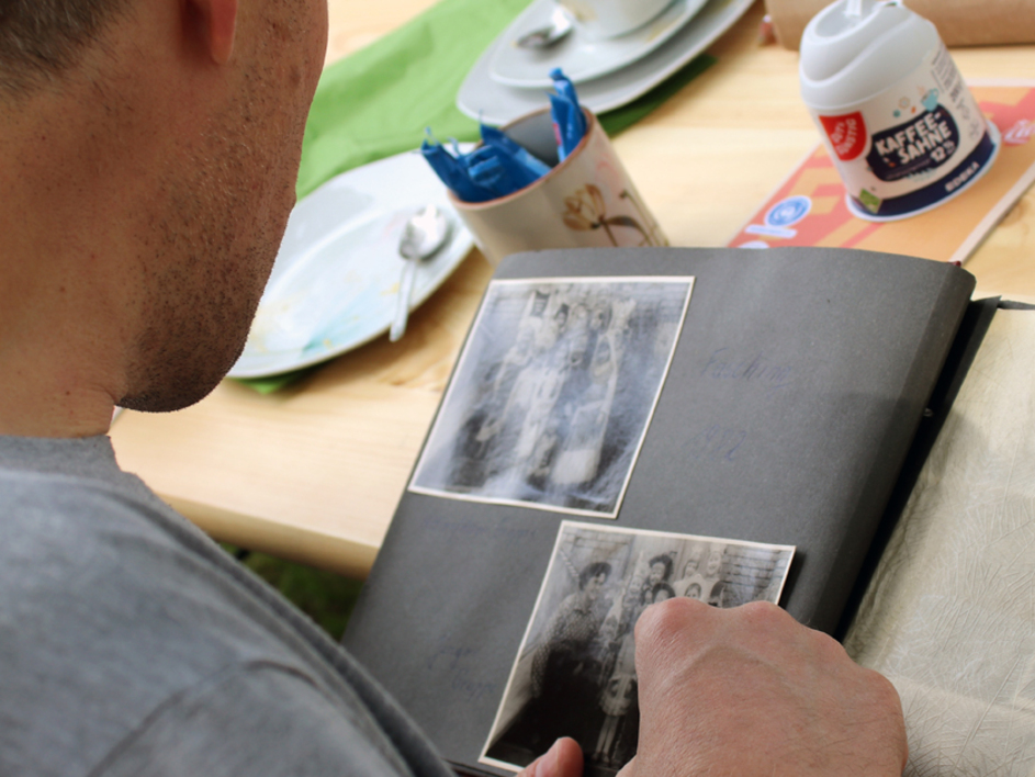 Erzählcafé am 20.6.2024 (Foto. Anne Baumann)